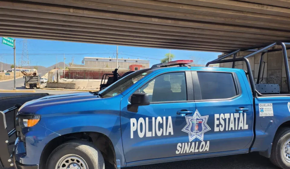 Unidad de la Policía Estatal de Sinaloa