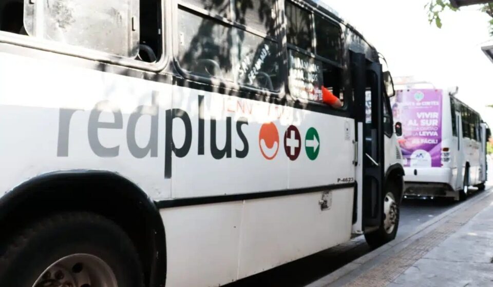 Unidad del transporte público en Guasave