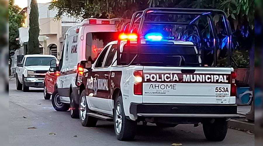 Unidad de la Policía Municipal de Ahome