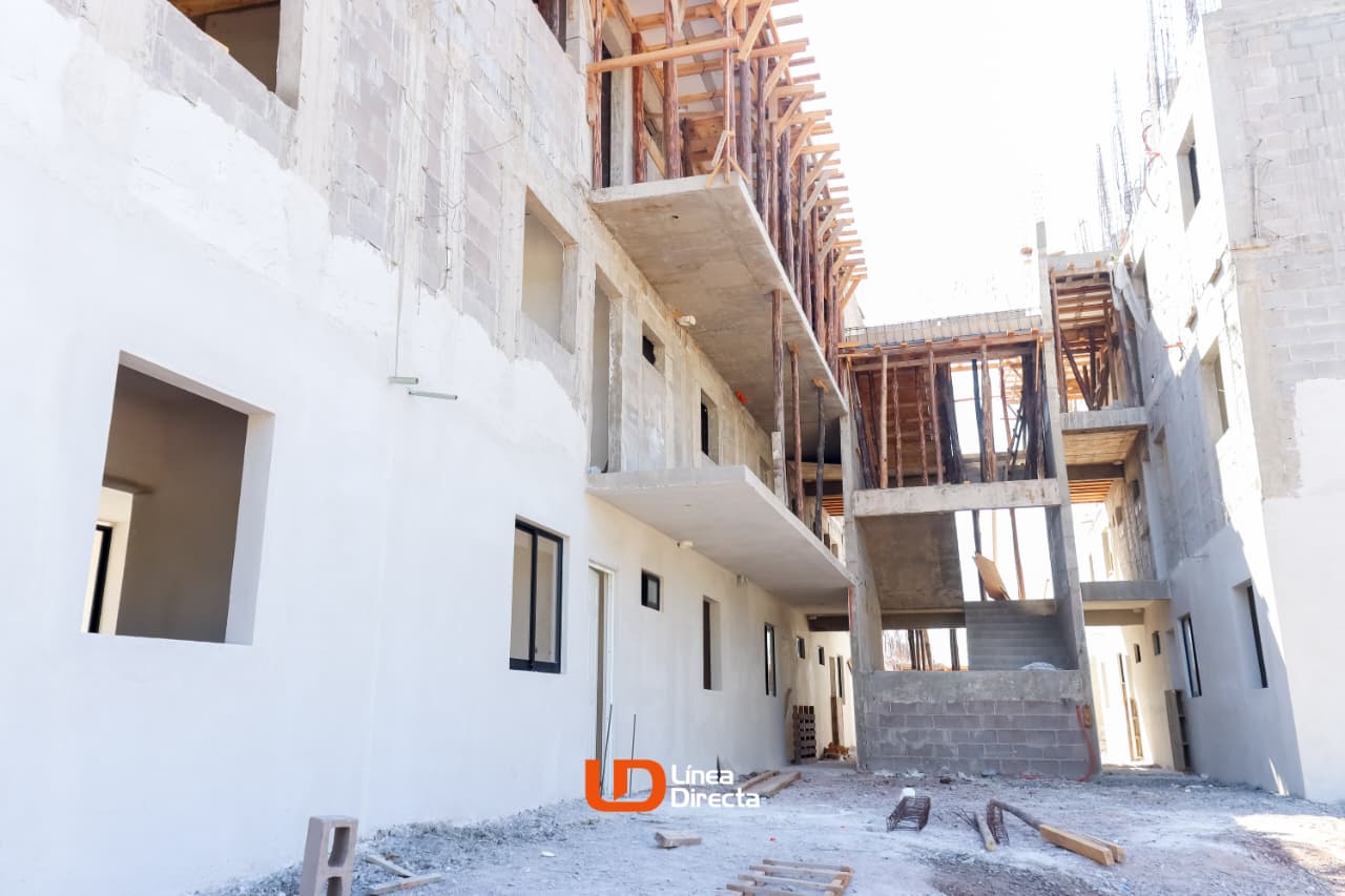 Complejo habitacional de Viviendas del Bienestar en Los Mochis
