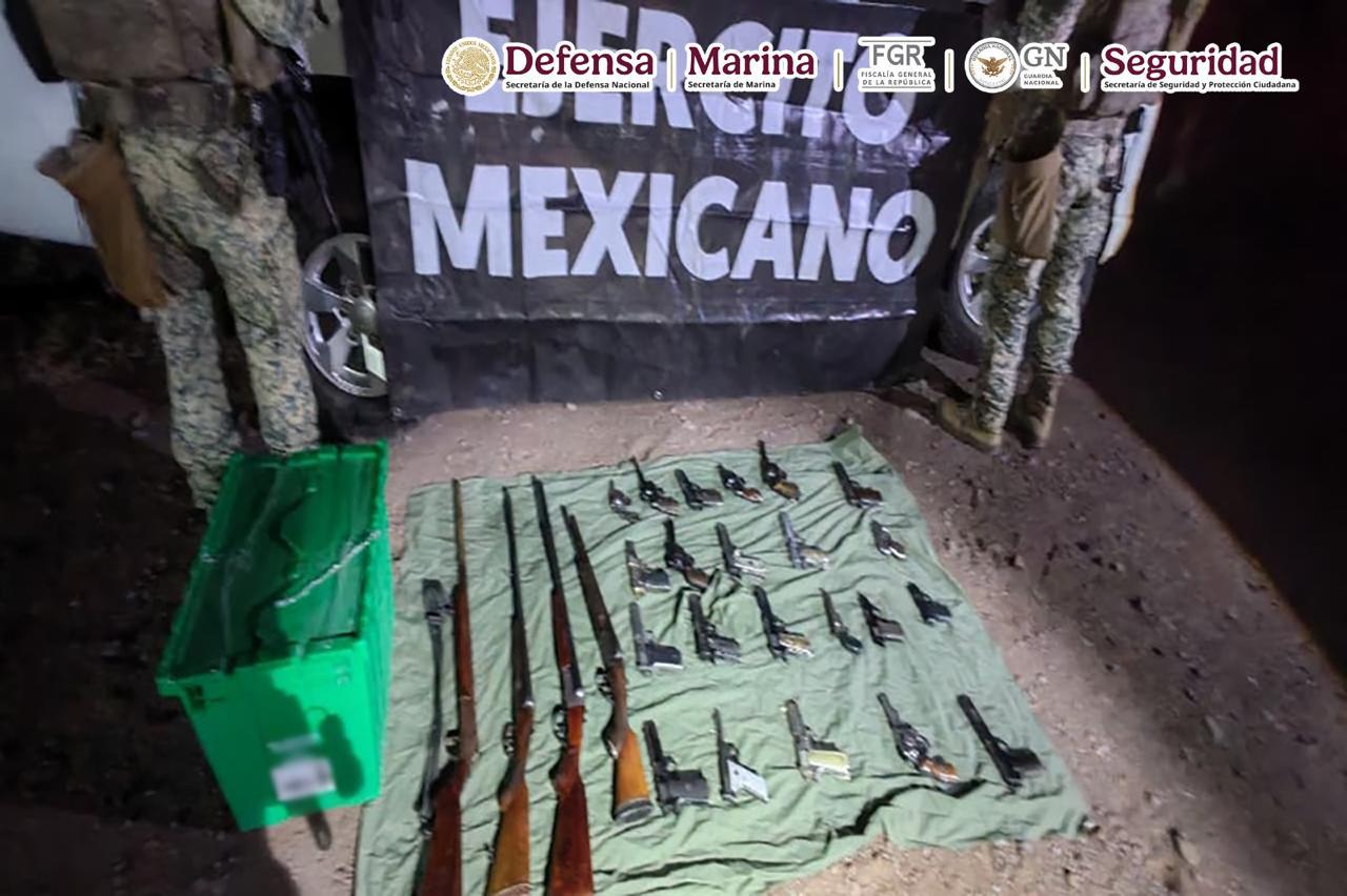 Armas decomisadas