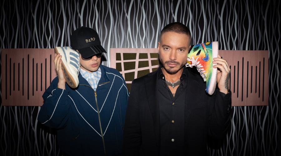Bizarrap y J Balvin.