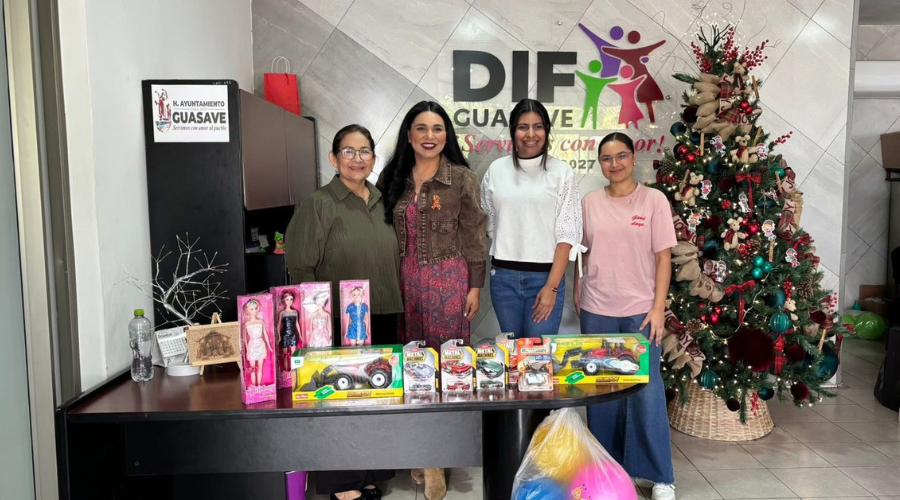 DIF Guasave invita la ciudadanía a la colecta de juguetes