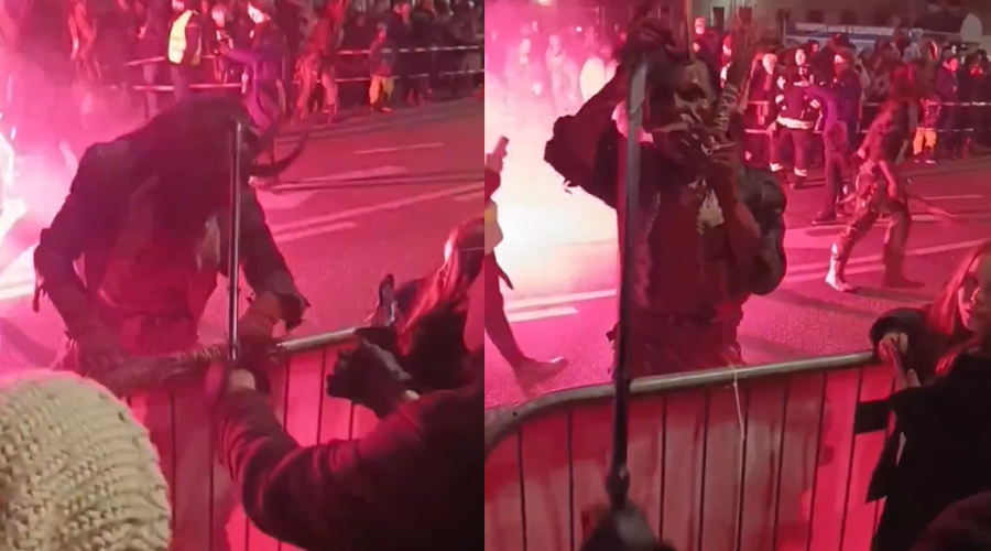 Desfile de Krampus en Austria.
