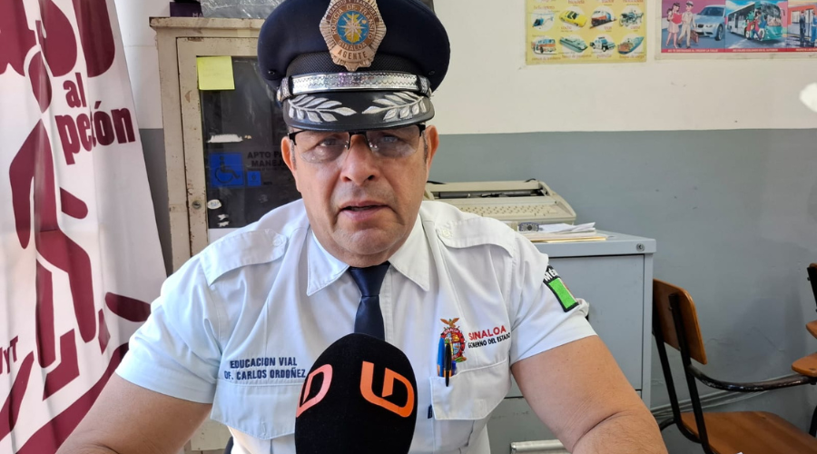 Carlos Ordóñez Sandoval, coordinador de Educación Vial en Mazatlán