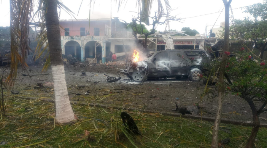 Ataque a Policía Comunitaria de Coahuayana.