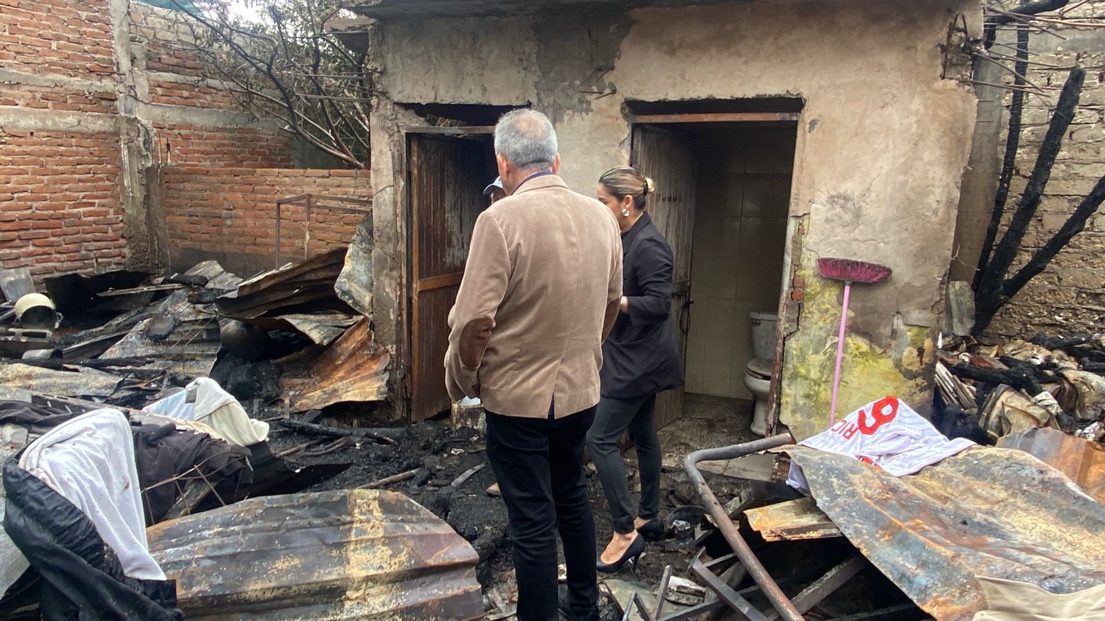 incendio en vivienda de Los Mochis