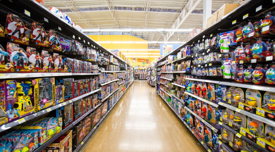 “Juguetilandia” en Walmart.