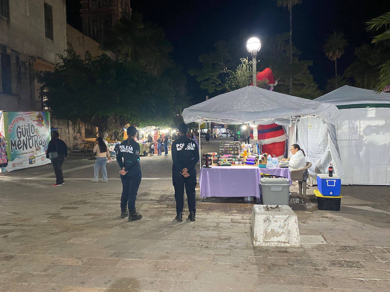 operativo en comercios de Escuinapa