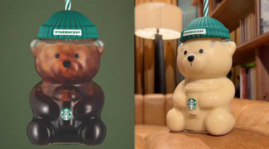 Vaso de oso Starbucks.