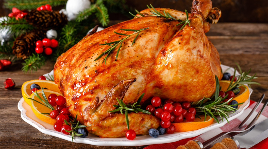 Pavo de Navidad.