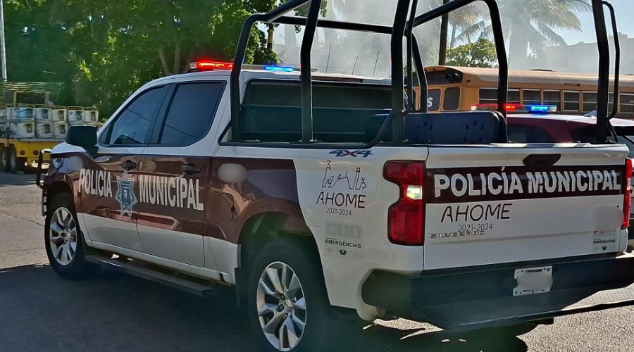 Policia Municipal de Ahome.