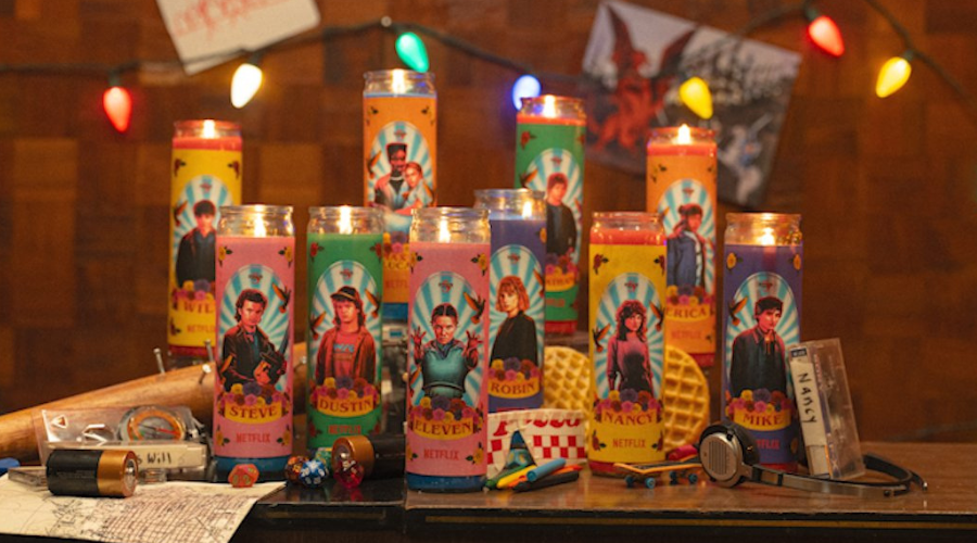 Netflix regalará velas temáticas de Stranger Things.