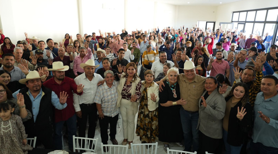 Tere Guerra, presidenta de la Junta de Coordinación Política (Jucopo) del Congreso del Estado, encabezó un encuentro masivo con ciudadanía organizada, sectores productivos y cámaras empresariales.