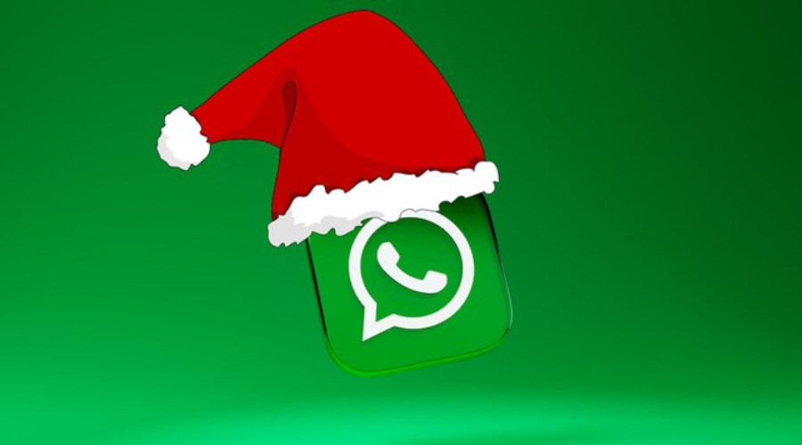Modo Navidad en WhatsApp.