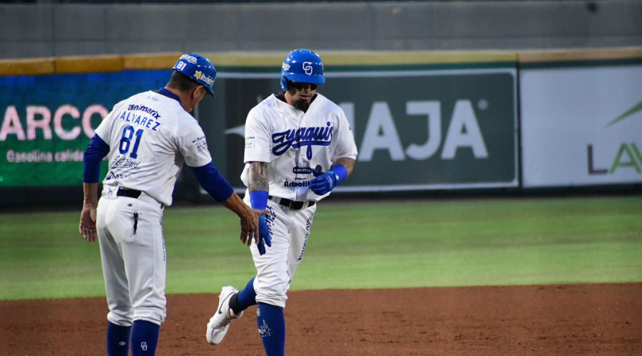 Yaquis de Obregón venció la noche de este domingo 14 de diciembre del 2025 a los Algodoneros de Guasave