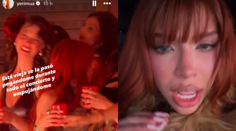 Yeri Mua denuncia agresión en el concierto de Bad Bunny.