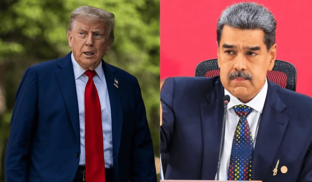 Donald Trump y Nicolas Maduro