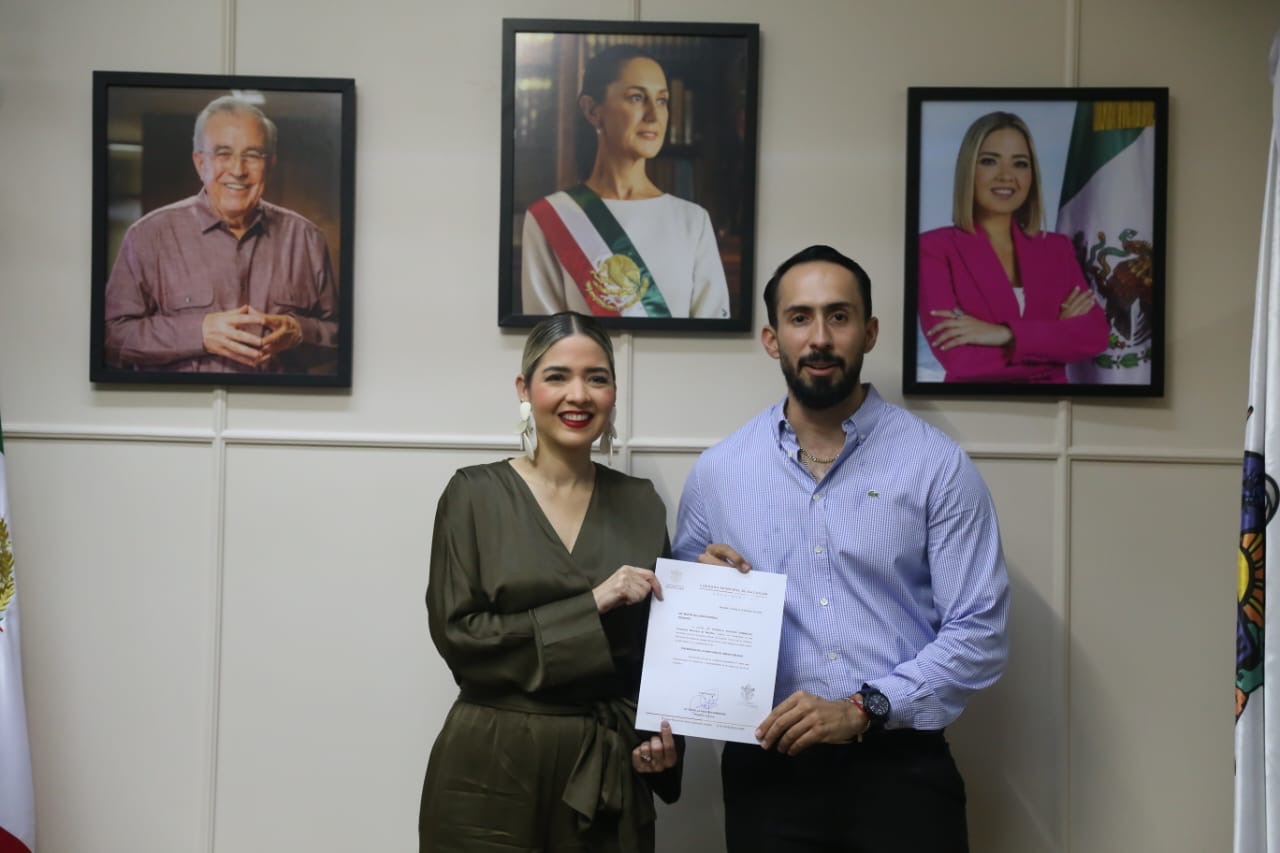 Estrella Palacios con nuevo encargado de Obras Públicas en Mazatlán