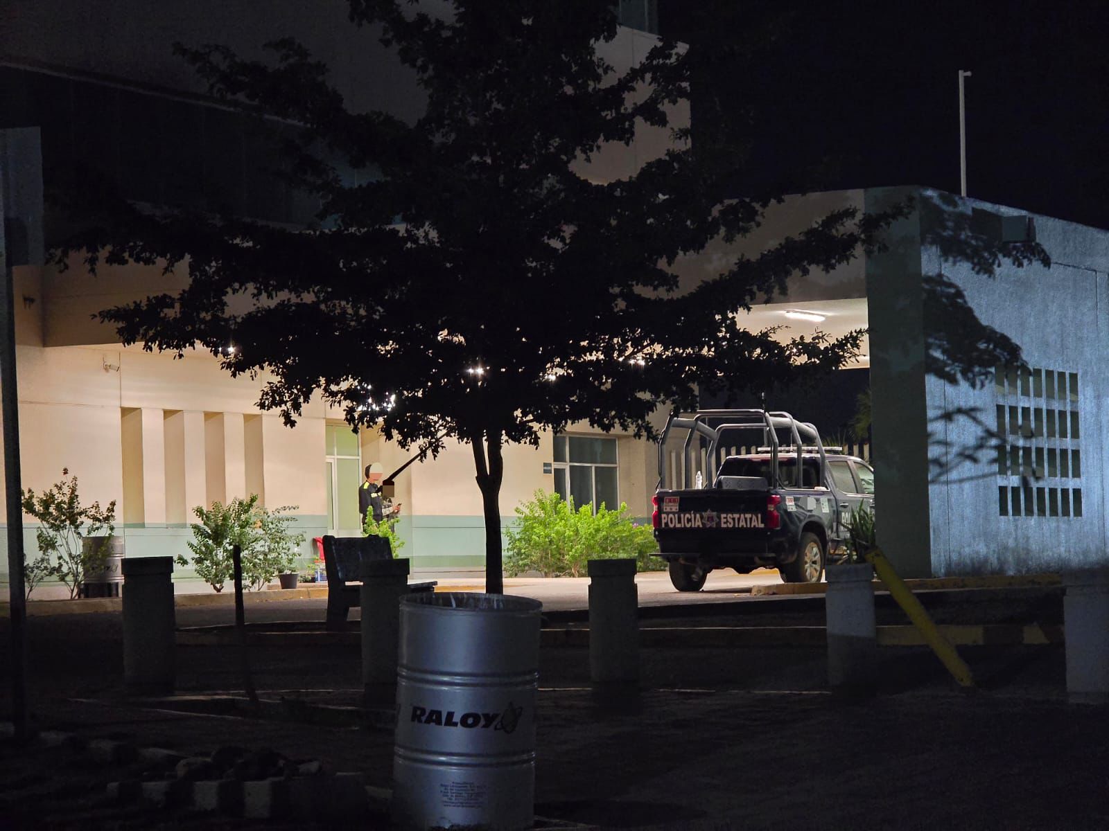 Entrada del Hospital General de Culiacán