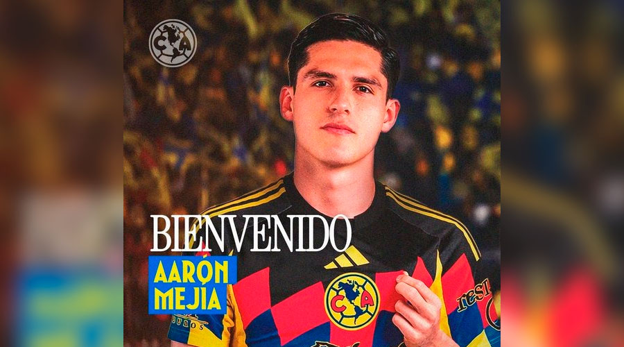 Aarón Mejia, futbolista que jugará con el Club América