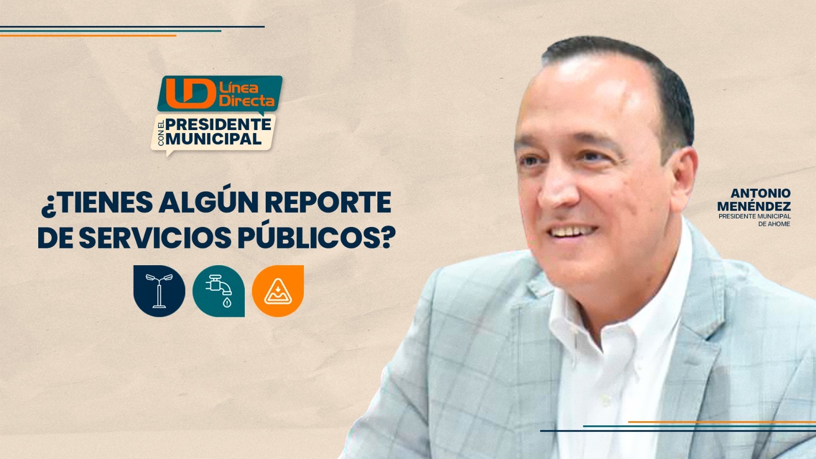 #ENVIVO En Línea Directa con el alcalde Antonio Menéndez y los funcionarios de Ayuntamiento de Ahome🏛️