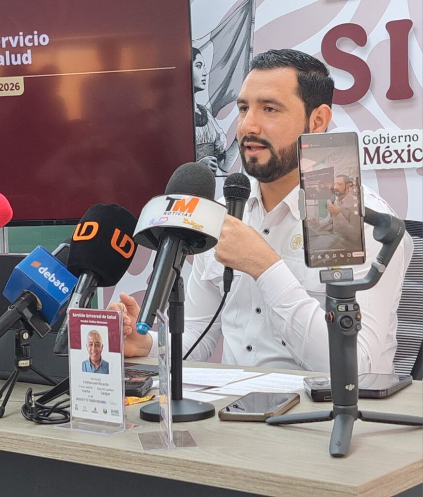 Ángel Ulises Piña García, delegado de Programas para el Bienestar en Sinaloa.