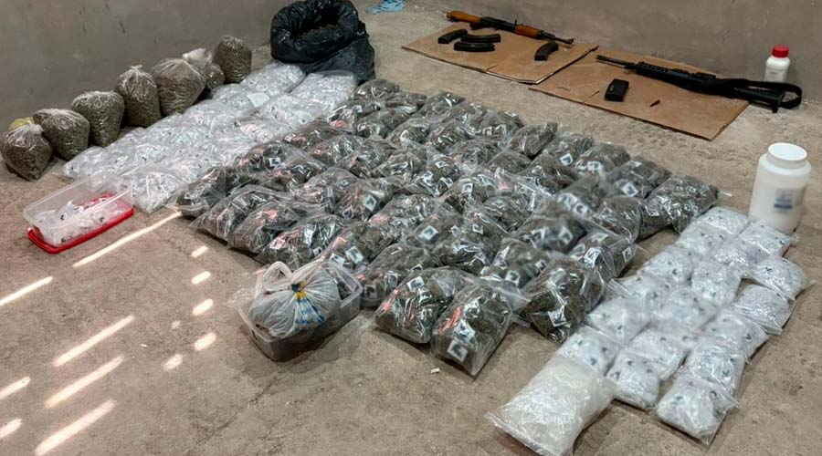 Aseguran narcolaboratorio en Culiacán