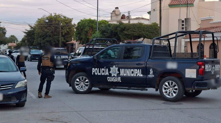 Unidad de la policía municipal de Guasave