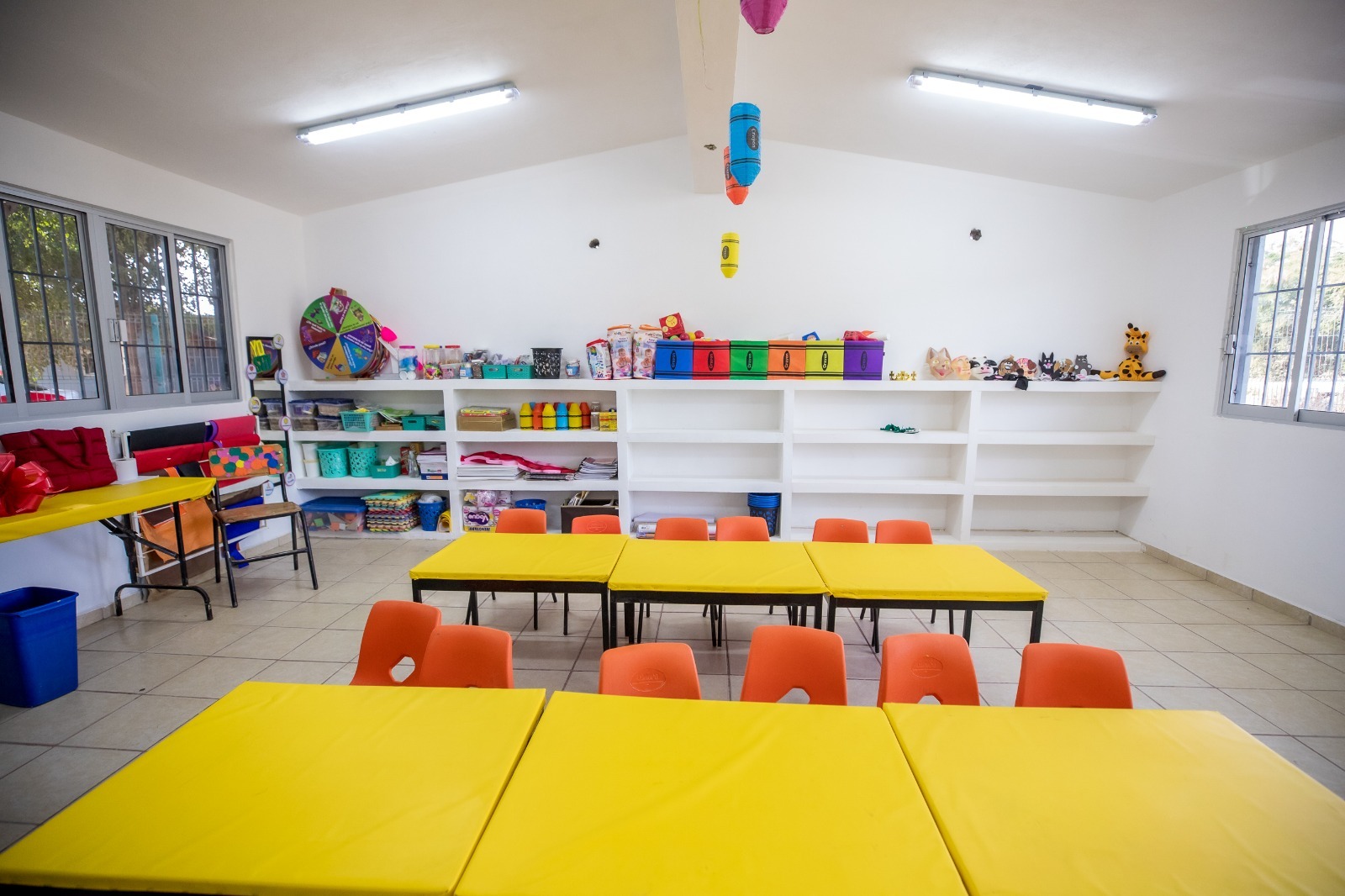 Alumnos de kínder de Guasave estrenan aulas