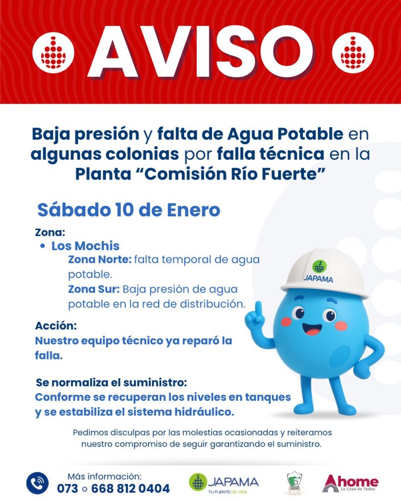 Flyer con información