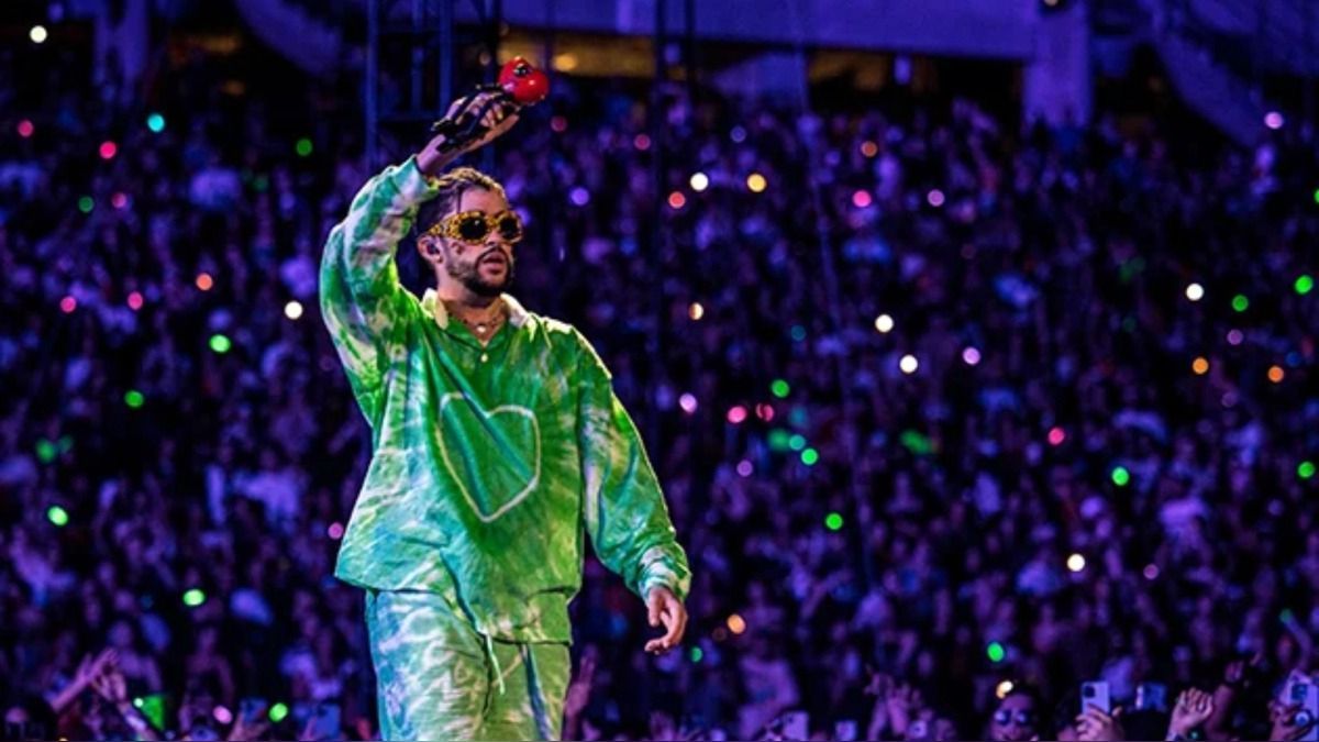Bad Bunny en concierto