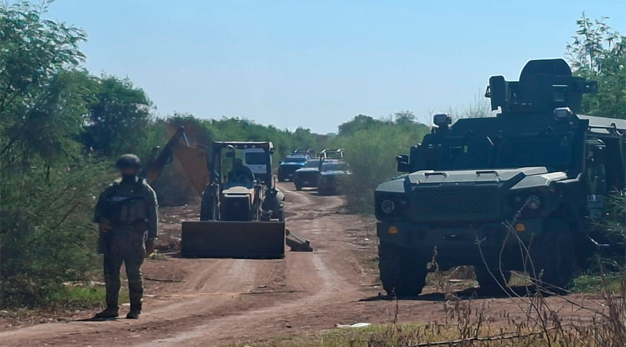 Búsqueda de desaparecidos en el dren Burrión, Guasave