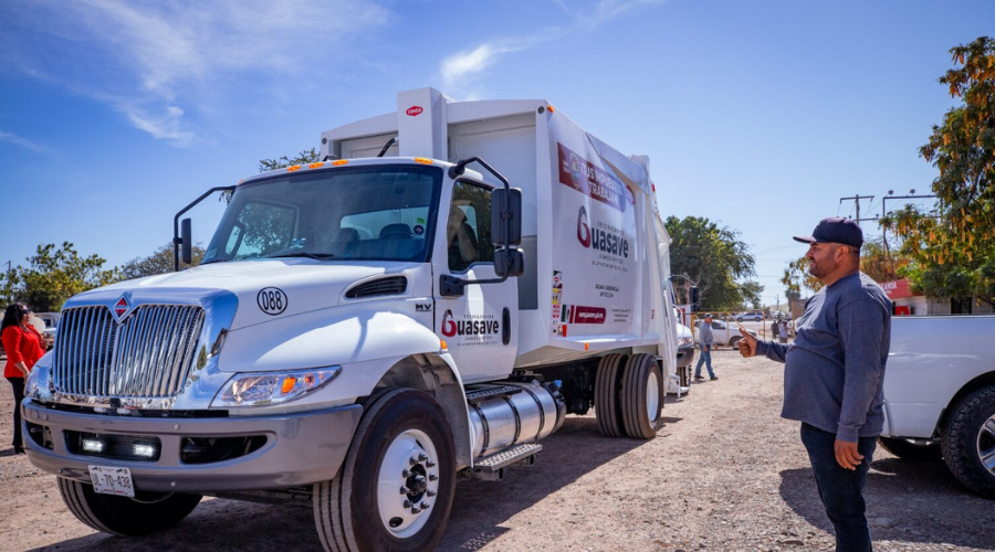 Camion de basura de Guasave