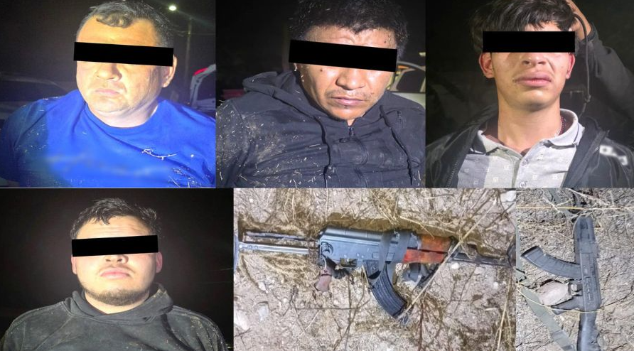 Siete detenidos, vehículos y armas aseguradas son el resultado de operativos este martes en Sinaloa