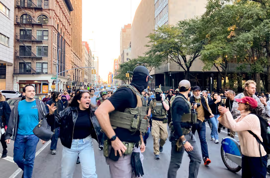 Protesta contra el ICE en Manhattan termina con 66 arrestos