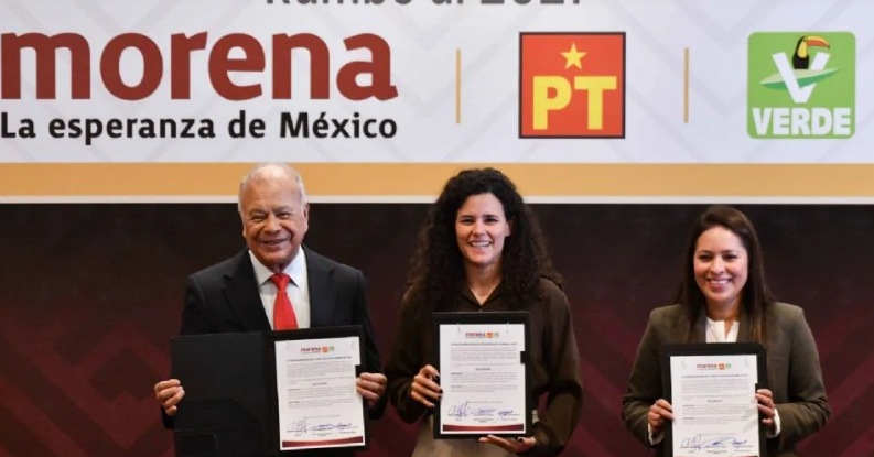 Dirigente de Morena, PVEM y PT