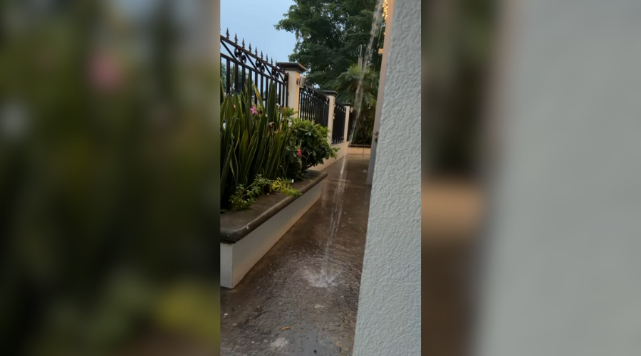 Lluvia en Choix.