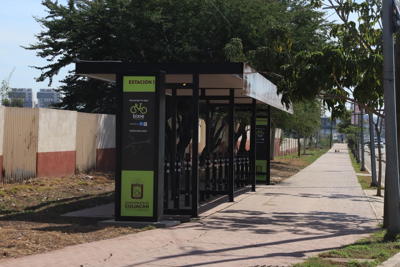 Así son las estaciones de la nueva ciclovía en Culiacán