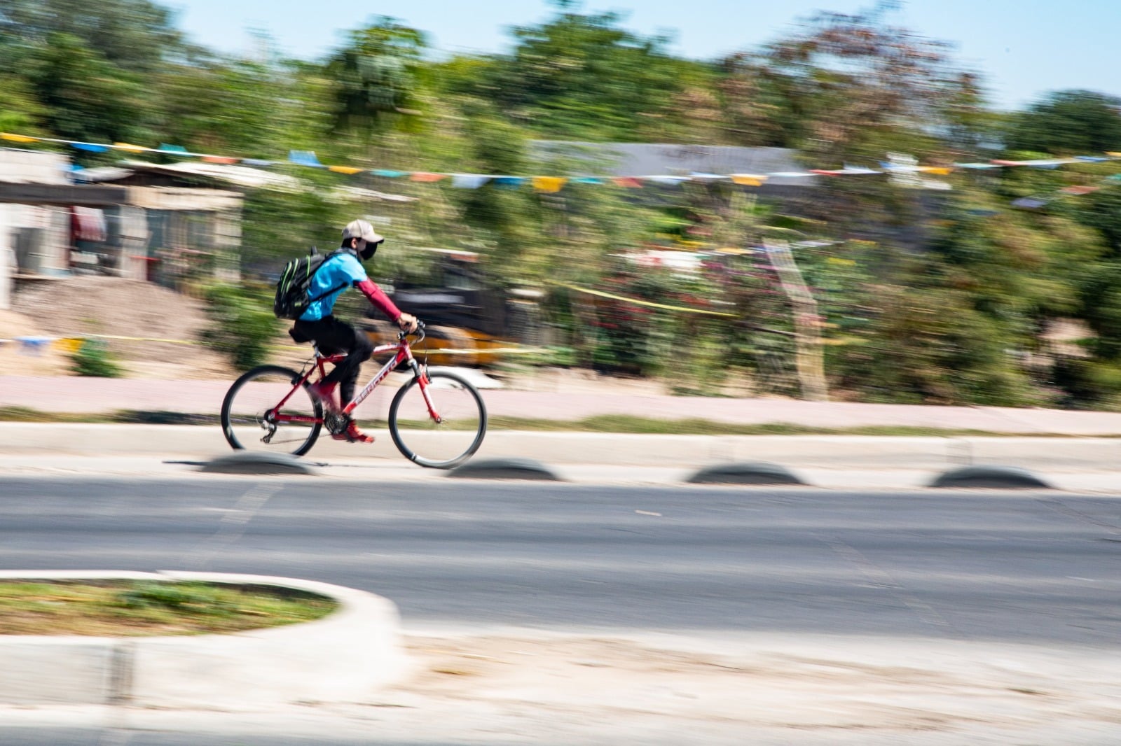 Ilustración de lo que será la ciclovía de Culiacán