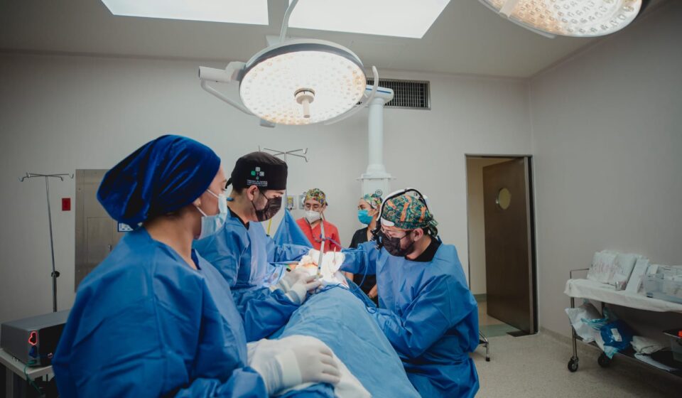 Cirugía en hospital mexicano, Sinaloa