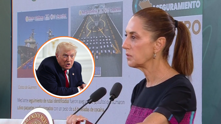 Claudia Sheinbaum y Donald Trump