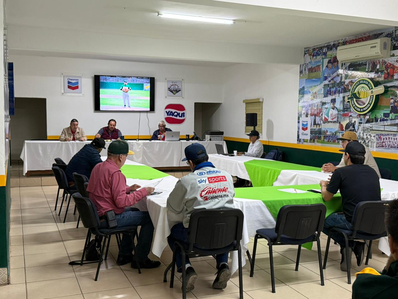 Reunión de la Liga Clemente Grijalva