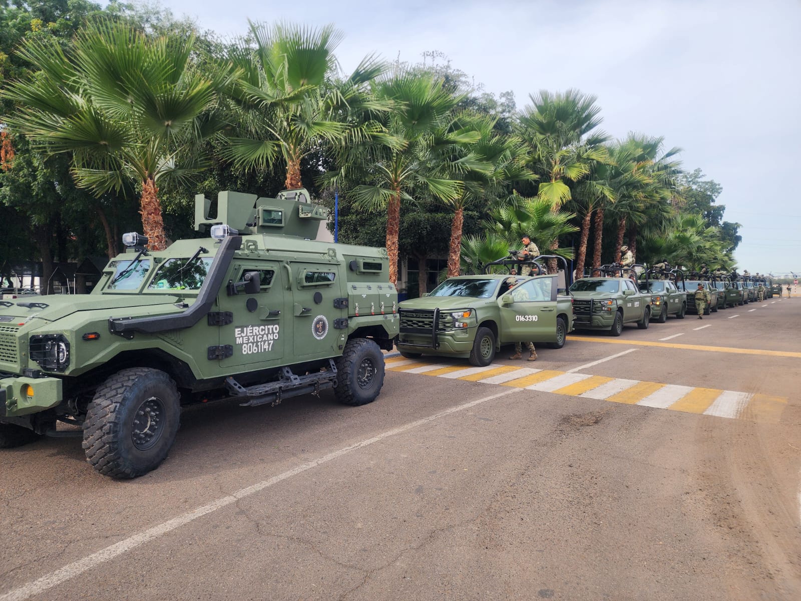 Confirma defensa arribo de 1600 elementos militares