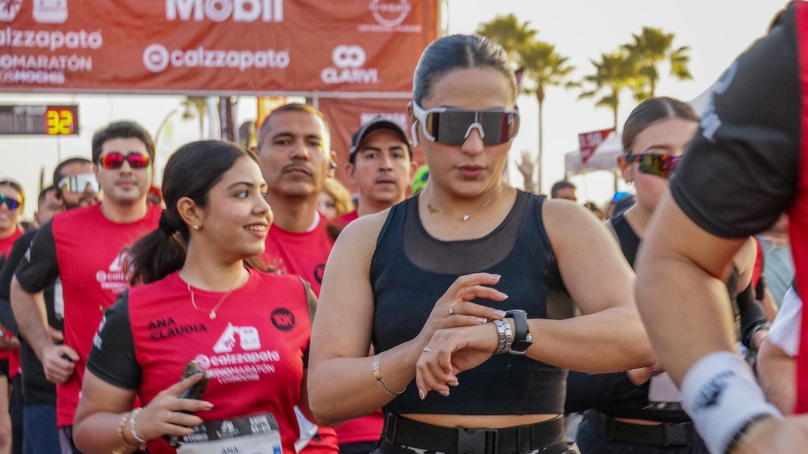 Corredores del Medio Maratón Los Mochis