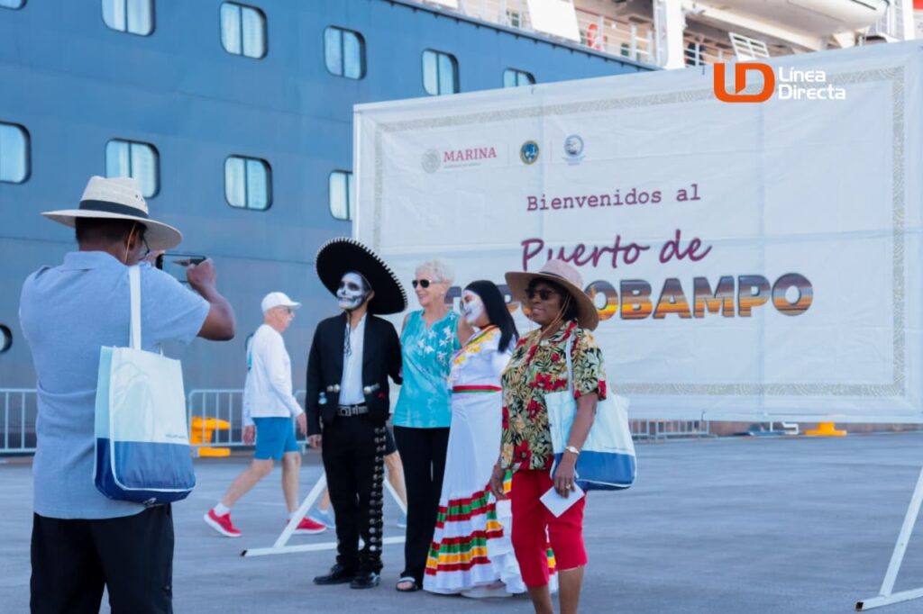 Turistas en crucero