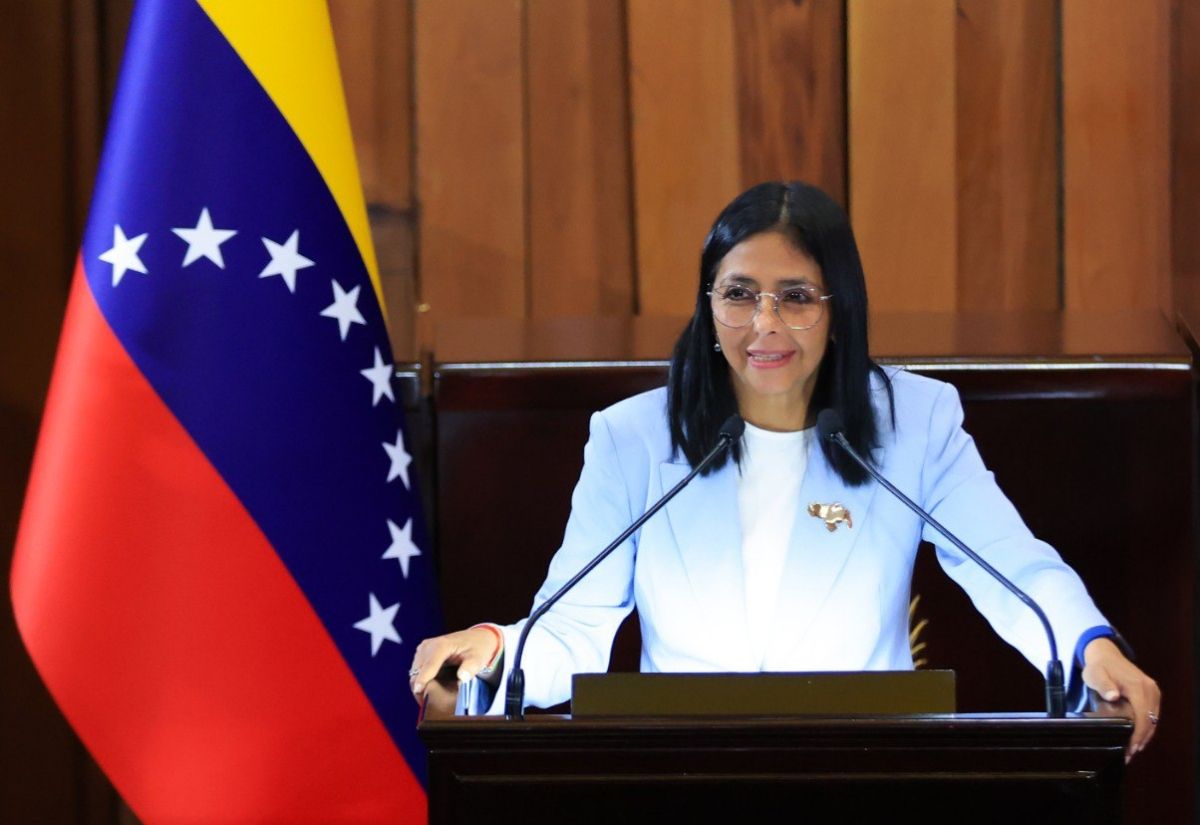 Delcy Rodríguez anuncia ley de amnistía general para presos políticos en Venezuela