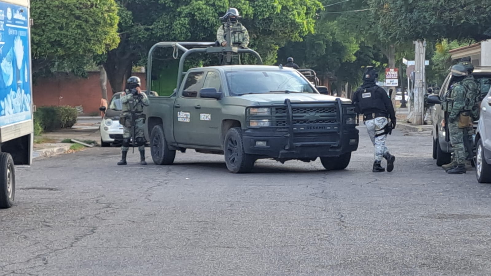 Despliegue de Ejército Mexicano Culiacán
