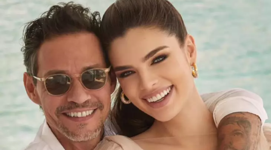 Marc Anthony y Nadia Ferreira