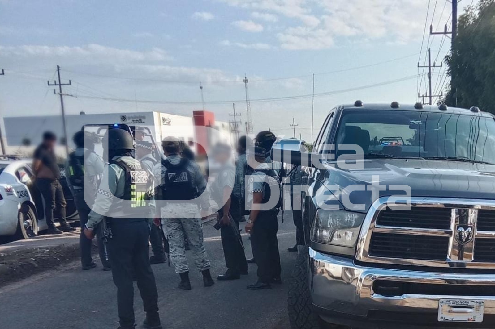 Tras despojo de vehículo se registra enfrentamiento